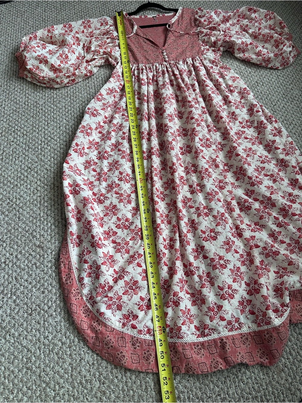 Free People Hazy Maisy floral print maxi dress size XS (runs large) - Picture 9 of 10